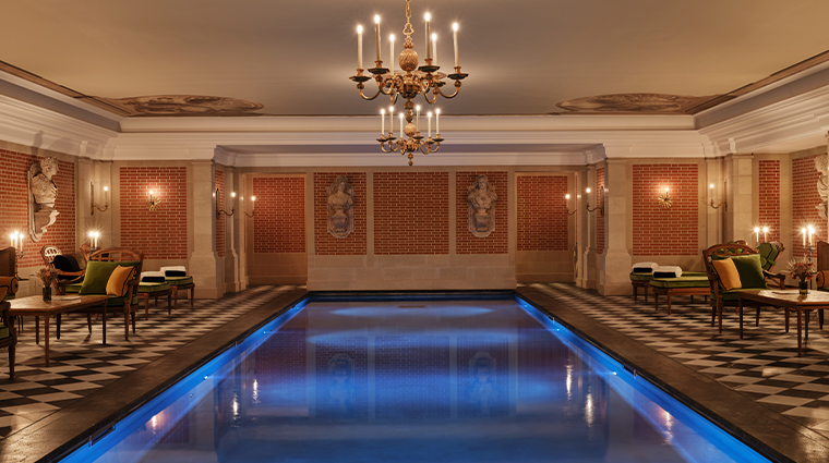 airelles chateau de versailles le grand controle spa valmont pool