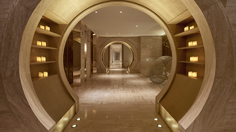 atlantis sanya spa walkway