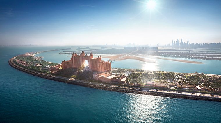 atlantis the palm aerial