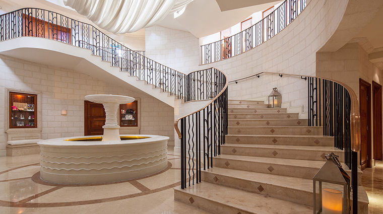 Barbados Spa staircase