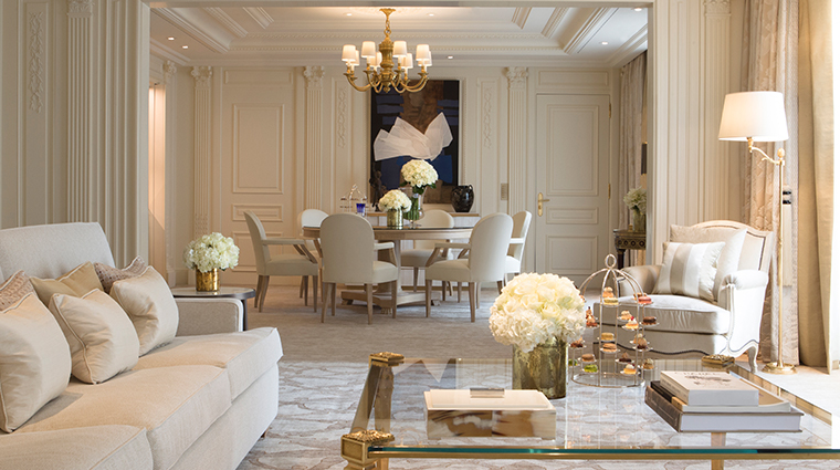 four seasons hotel george v paris presidential suite living room