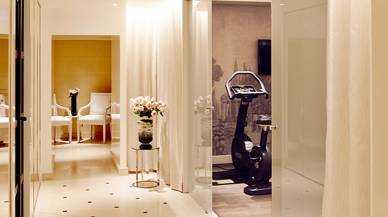 grand hotel du palais royal Couloir Salle de Fitness