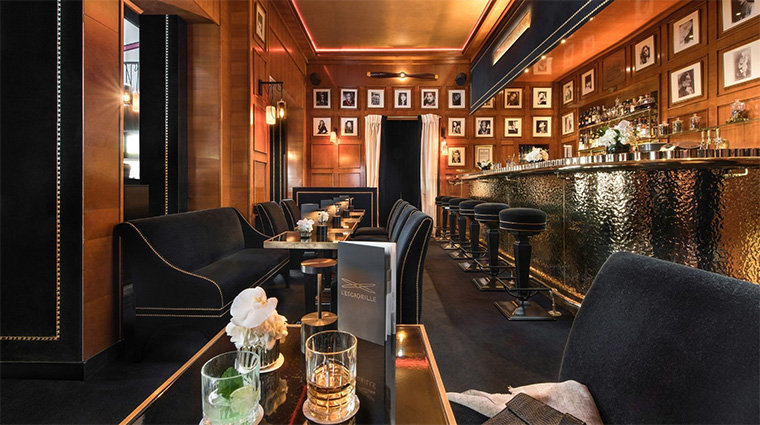 hotel barriere le fouquets paris lescadrille bar new