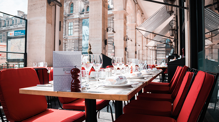 hotel du louvre a hyatt hotel Brasserie Terrace