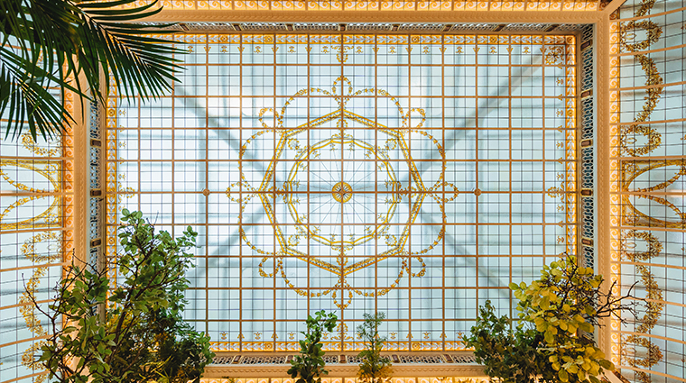 hotel du louvre a hyatt hotel Paraz Officine Du Louvre Glass Roof