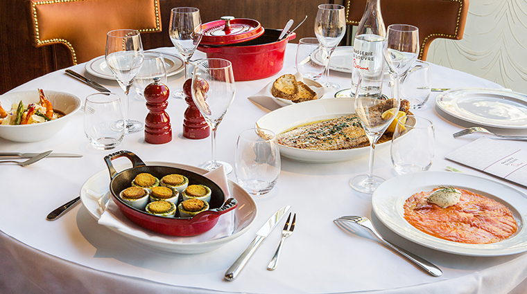 Hotel Du Louvre Brasserie Du Louvre Bocuse Table Sharing