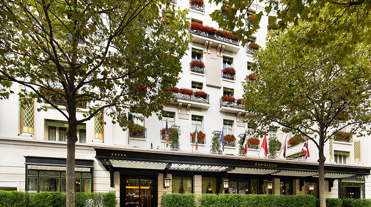 hotel napoleon paris exterior