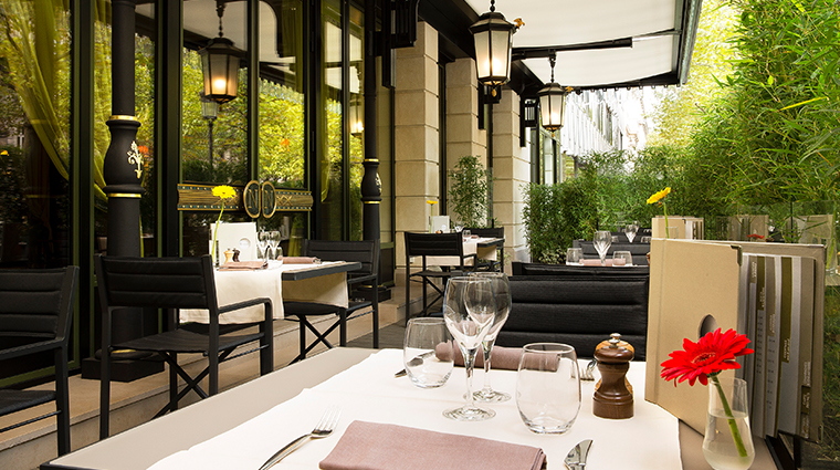 hotel napoleon paris Terrasse