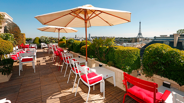 Hotel Raphael bar view