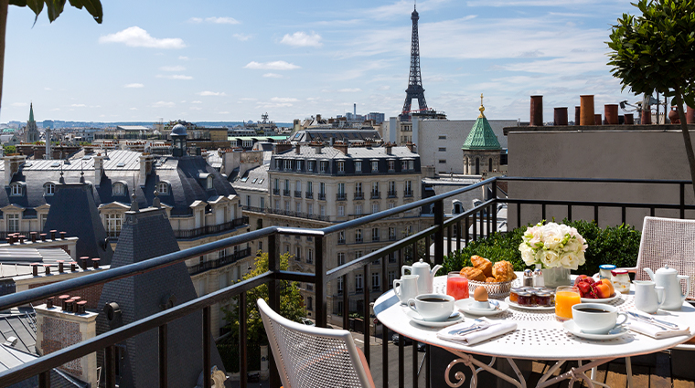 hotel san regis paris junior suite terrace