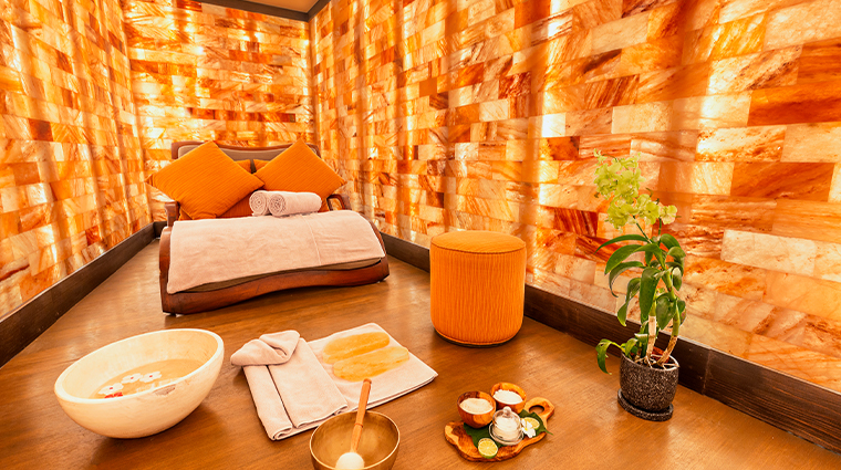 kudadoo maldives private island himalayan salt room