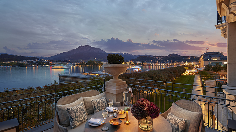 mandain oriental palace luzern Lake View Junior Suite with Terrace