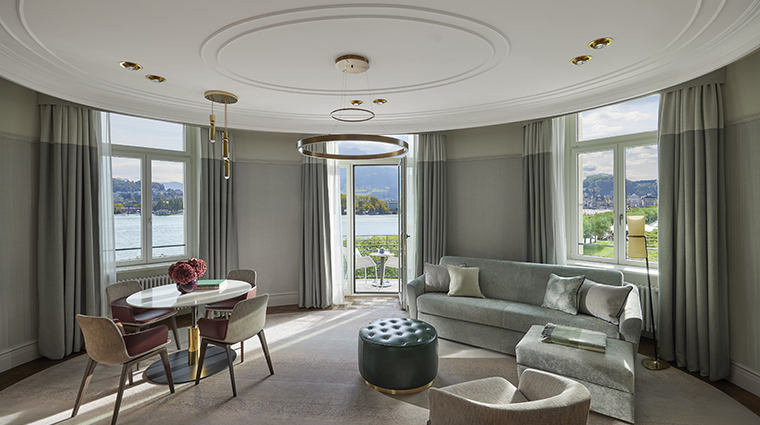 mandain oriental palace luzern Lake View Suite with Balcony