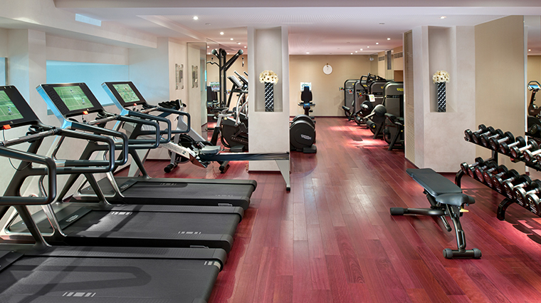 mandarin oriental paris fitness center