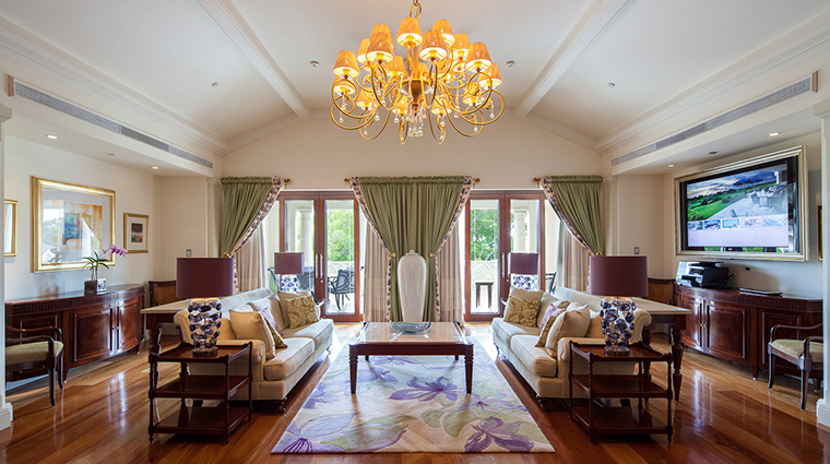 sandy lane hotel penthouse living room