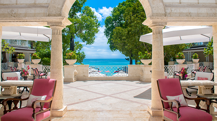 sandy lane hotel reception