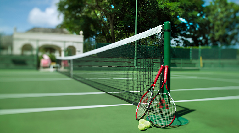 sandy lane hotel tennis club