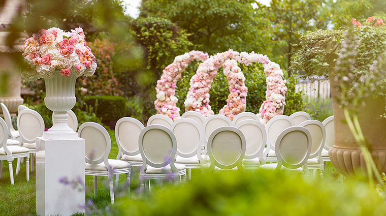 shangri la hotel paris wedding setup