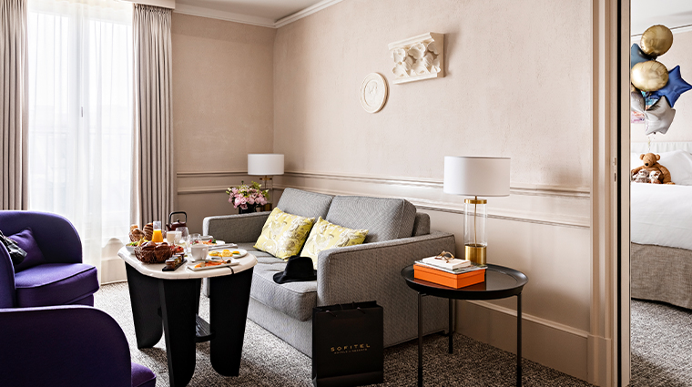 sofitel le scribe paris opera prestige suite children welcome amenity