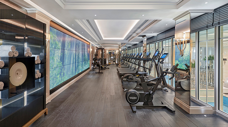 the spa four seasons hotel george v paris gym