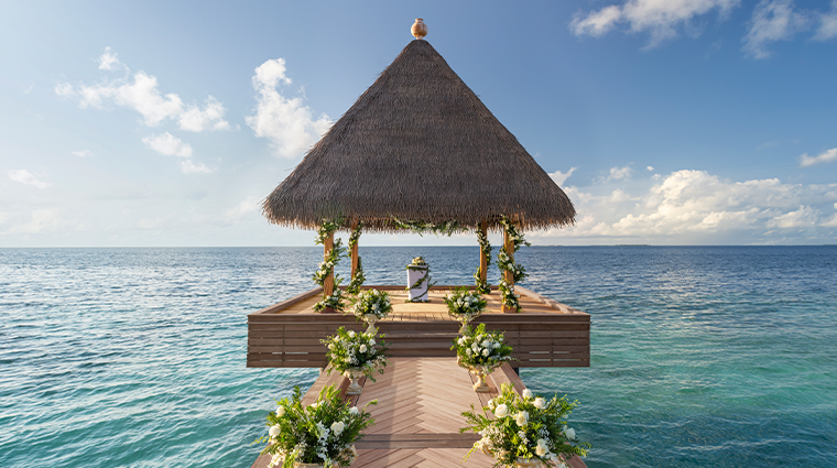 waldorf astoria maldives ithaafushi wedding pavillion